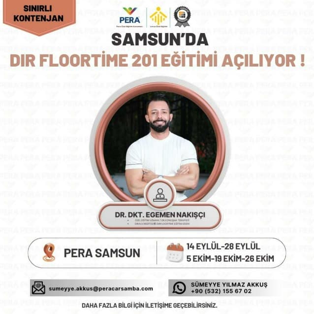 Samsun’da DIR Floortime 201 Eğitimi açılıyor !